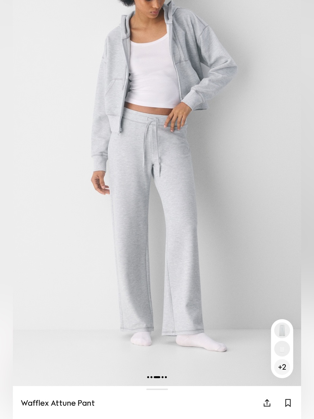 TNA wafflex attune grey set Small